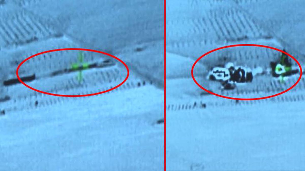 Operasyondan ilk görüntüler! Mehmetçik vurdu, teröristlerin inleri başlarına böyle yıkıldı