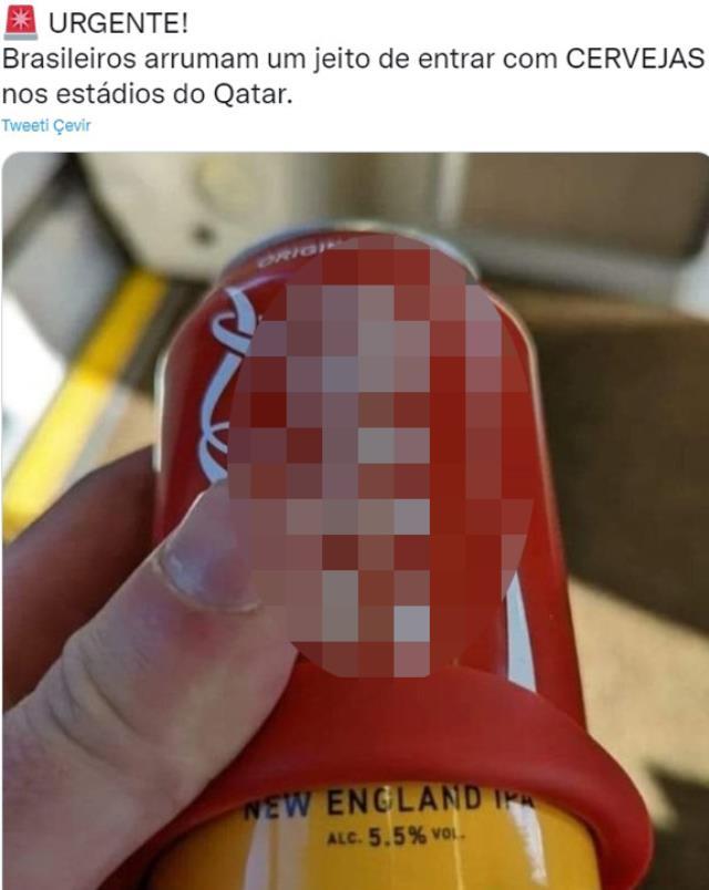 Alkol yasağı olan Dünya Kupası'na Zeytinburnu'ndan kola içine gizlenmiş alkollü içecek gönderildiği iddiası doğru değil