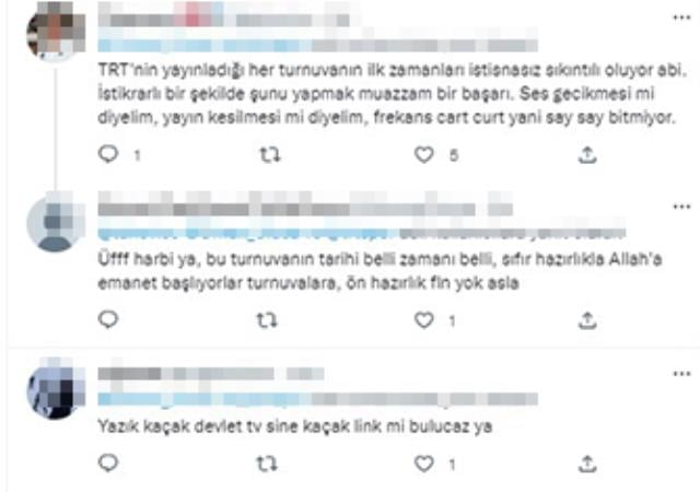 Maç izlemek isteyenler gördükleri ekran karşısında isyan etti! TRT'ye tepki yağdı