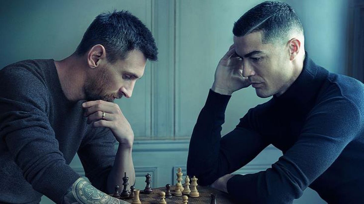 Messi ve Ronaldo'nun satranç masasında birlikte verdiği poz sahte çıktı