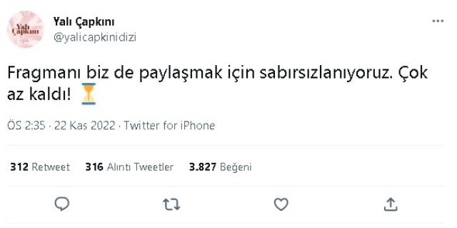Bu hafta Yalı Çapkını yok mu? Yalı Çapkını bu hafta yeni bölümü var mı, yok mu? Dizinin yeni bölümü olacak mı, fragman neden yayınlanmadı?