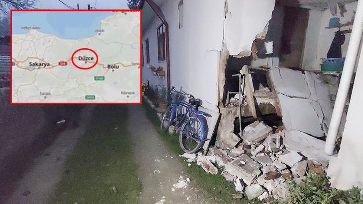 Düzce muhabiri, depremi anlatmak için bağlandığı canlı yayında hüngür hüngür ağladı