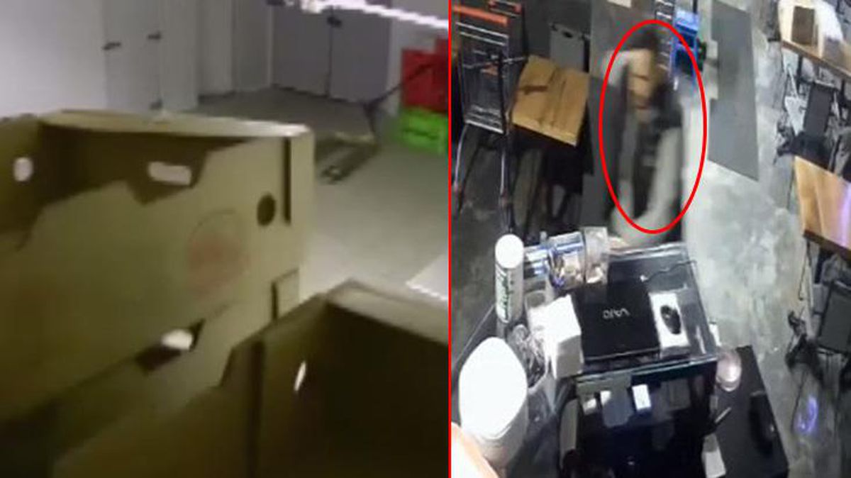 Dolaplar devrildi, feryat ederek dışarıya kaçtılar! Deprem anı kamerada