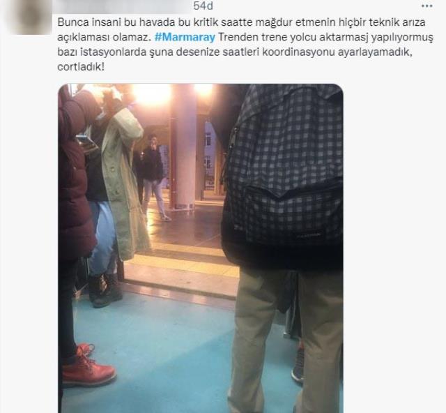 Marmaray'daki arıza yolcuları çileden çıkardı! İşe gitmek isteyen vatandaşlar istasyonlarda mahsur kaldı