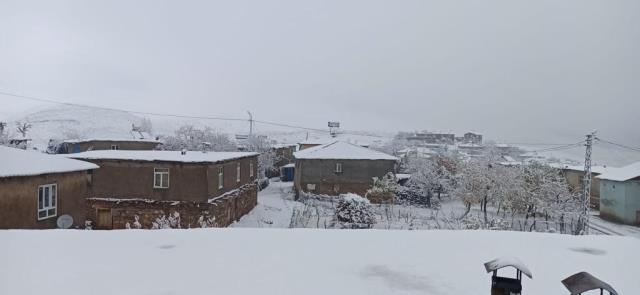 Bitlis'te kar yağışı... Çok sayıda araç yolda kaldı