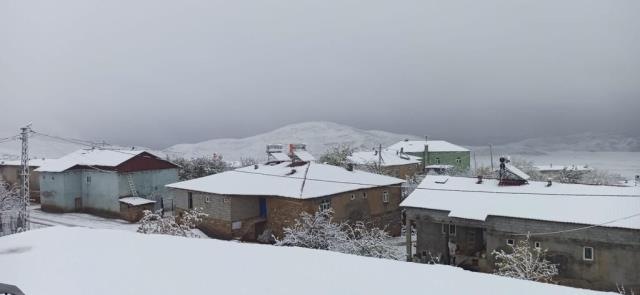 Bitlis'te kar yağışı... Çok sayıda araç yolda kaldı