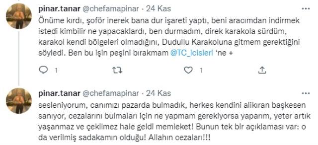 Eski MasterChef yarışmacısı Pınar Tanar, trafikte korku dolu anlar yaşadı: Kamyon şoförü tarafından öldürülmeye çalıştım