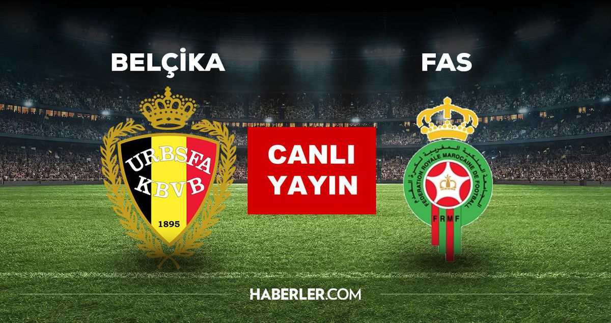 CANLI İZLE! Belçika – Fas maçı canlı izle!