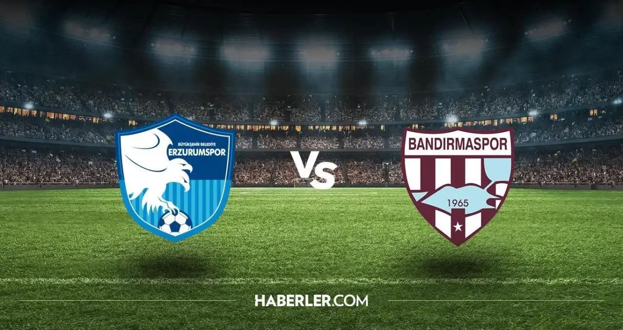 Erzurumspor - Bandırmaspor maçı canlı izle! Erzurumspor - Bandırmaspor maçı hangi kanalda? Erzurumspor - Bandırmaspor maçı canlı izleme linki!