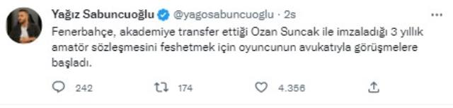 Ortaya çıkan paylaşım başını yaktı! Fenerbahçe, dün sözleşme imzaladığı futbolcuyu bugün apar topar gönderiyor
