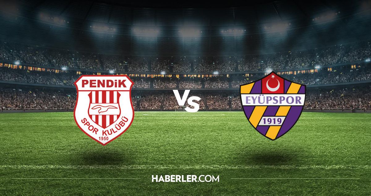 Pendikspor - Eyüpspor maçı ne zaman? Pendikspor - Eyüpspor maçı hangi kanalda, saat kaçta? şifreli mi?