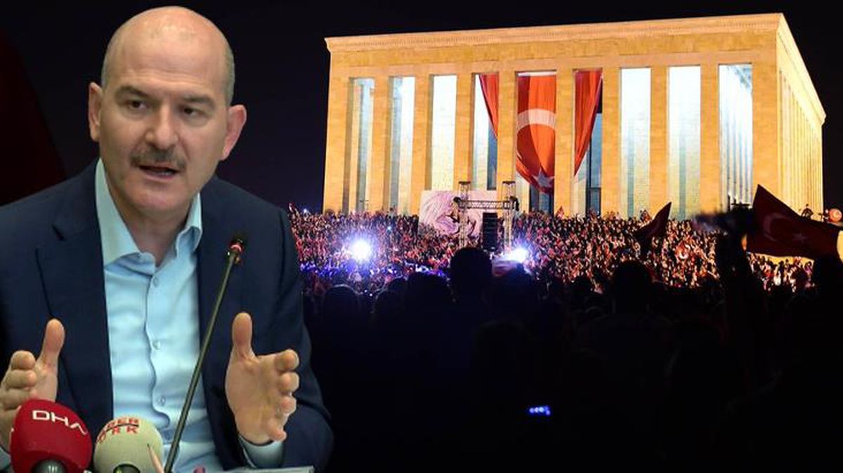 Bakan Soylu: Anıtkabir'de keşif yapan bir terörist yakaladık