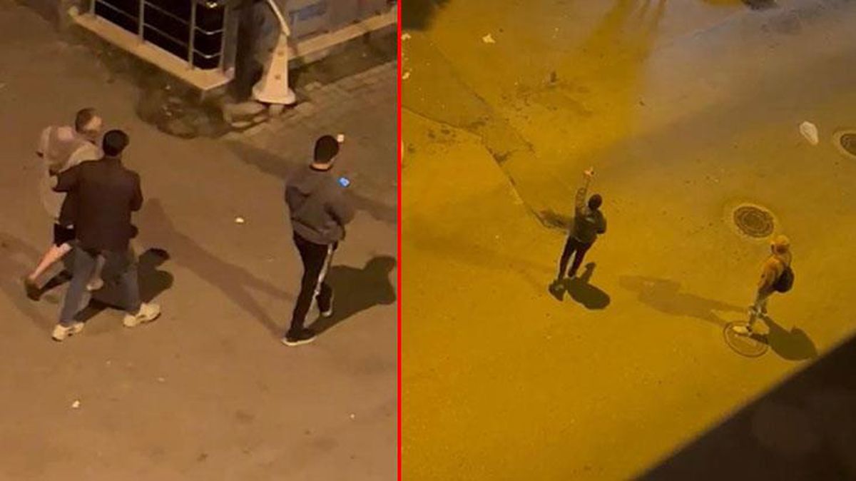 Kardeşler arasındaki alacak verecek kavgası sokağa taştı, olaya babaları müdahale etti