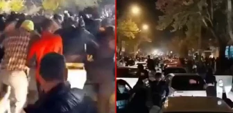 ABD yenilgisiyle Dünya Kupası'ndan elenen İran'da muhalifler sokağa dökülüp çılgınca eğlendi