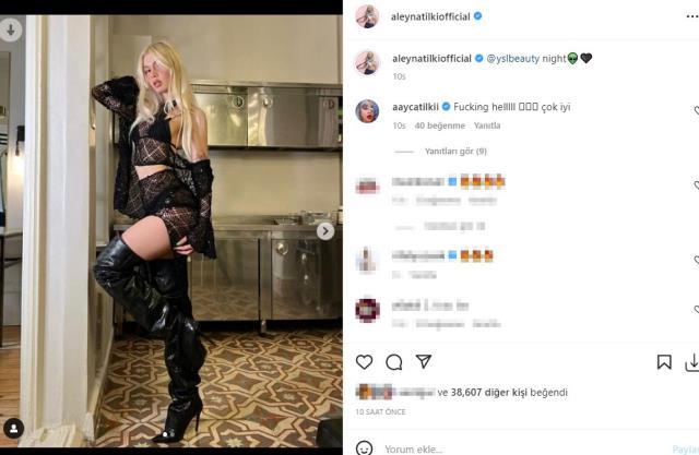 Önü ayrı arkası ayrı olay! Aleyna Tilki, iç çamaşır detaylı kıyafetiyle beğenilmedi Önü ayrı arkası ayrı olay! Aleyna Tilki, iç çamaşır detaylı kıyafetiyle beğenilmedi