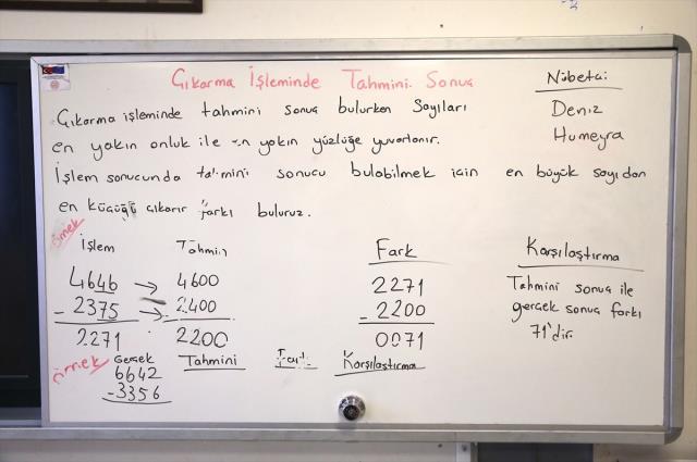 Saldırıdan 9 gün sonra ilk ders! Şehit Ayşenur öğretmenin yazdığı son notlar hala sınıfındaki tahtada Saldırıdan 9 gün sonra ilk ders! Şehit Ayşenur öğretmenin yazdığı son notlar hala sınıfındaki tahtada