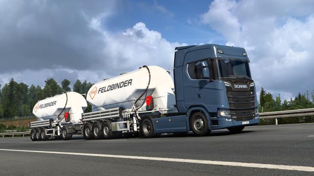 Euro Truck Simulator 2'nin yeni DLC'si Feldbinder Trailers yayınlandı