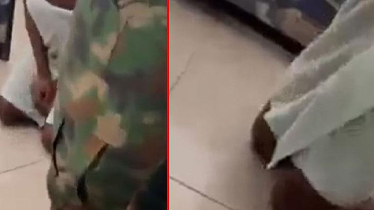 Kenya'da eşine sürpriz yapmak için eve habersiz giden asker, karısını yatakta sevgilisiyle bastı