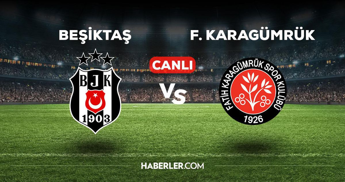 Beşiktaş - Fatih Karagümrük maçı CANLI izle! Beşiktaş Fatih Karagümrük maçı canlı yayın! Beşiktaş maçı canlı izle!