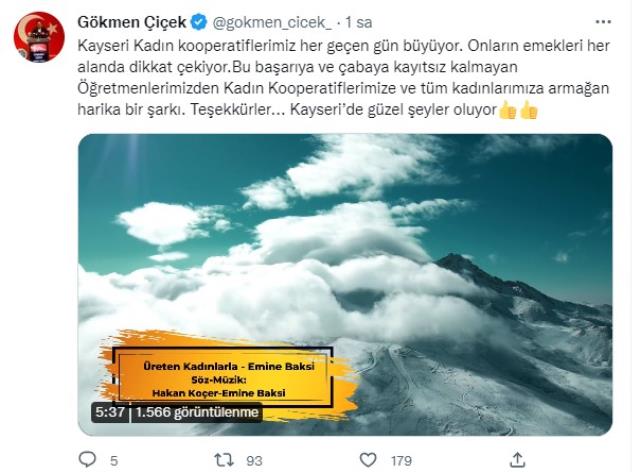 Öğretmenlerden Kadınlar İçin Şarkı