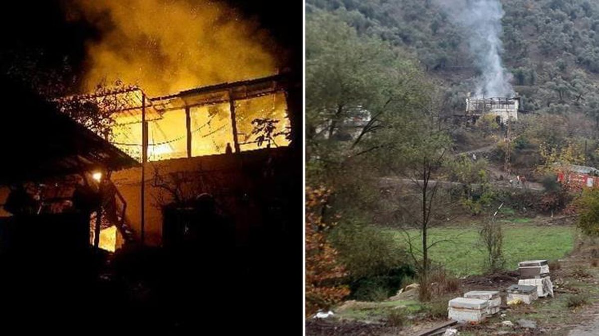 Alevlerin arasında kalan 90 yaşındaki kadın feci şekilde can verdi