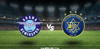 Adana Demirspor - Maccabi Tel Aviv maçı ne zaman? Adana Demirspor - Maccabi Tel Aviv maçı hangi kanalda, saat kaçta?
