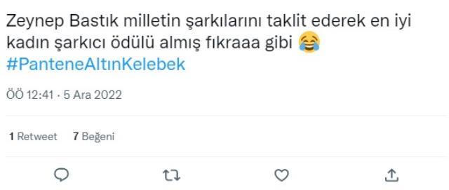 Altın Kelebek'te ödül alan Zeynep Bastık sosyal medyanın diline düştü: Hak etmedi Altın Kelebek'te ödül alan Zeynep Bastık sosyal medyanın diline düştü: Hak etmedi