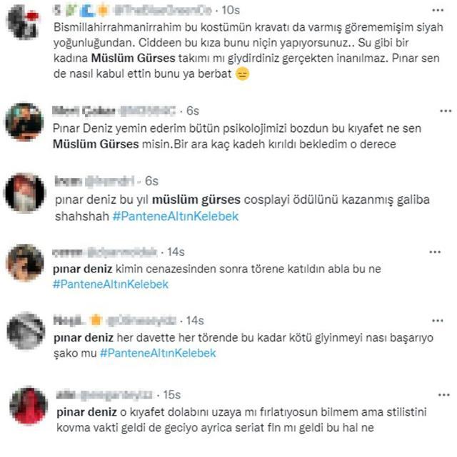 Sözleri kadar kıyafeti de olay yarattı! Pınar Deniz, tarzıyla Müslüm Gürses'e benzetildi Sözleri kadar kıyafeti de olay yarattı! Pınar Deniz, tarzıyla Müslüm Gürses'e benzetildi