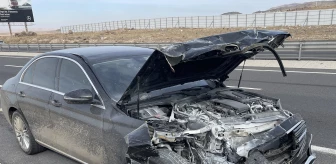 Aksaray'da iki otomobilin çarpıştığı kazada 1 kişi öldü, 3 kişi yaralandı