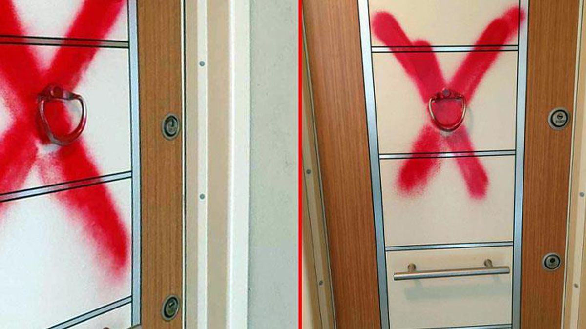 Alevi ailenin kapısının boyanması ekipleri harekete geçirdi! Gerçek herkesi hayrete düşürdü