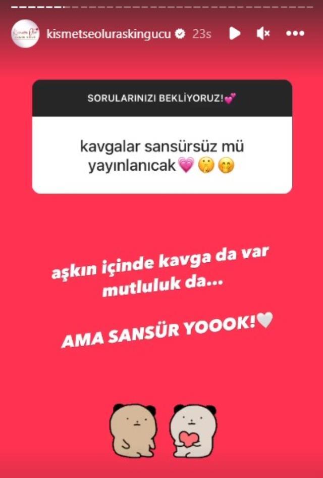 Kısmetse Olur'da sansür olacak mı? Kısmetse Olur kurgu mu?