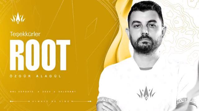 BBL Esports, Özgür 'Root' Alagül ile yollarını ayırdı BBL Esports, Özgür 'Root' Alagül ile yollarını ayırdı