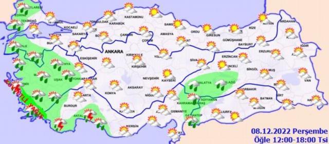 Meteoroloji'den 3 il için sel uyarısı! Kuvvetli sağanak geliyor Meteoroloji'den 3 il için sel uyarısı! Kuvvetli sağanak geliyor