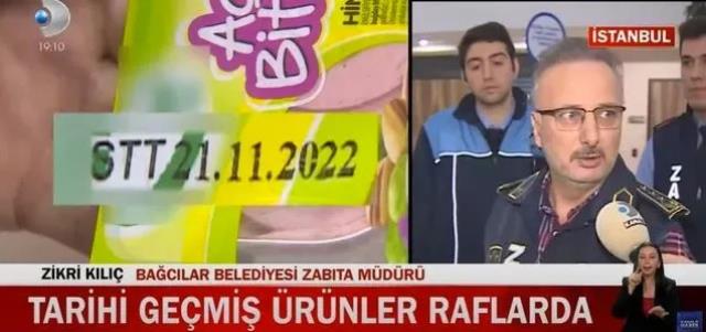 Marketlere denetime giden ekipler, son kullanma tarihinin üzerinden 10 ay geçmiş ürünler buldu