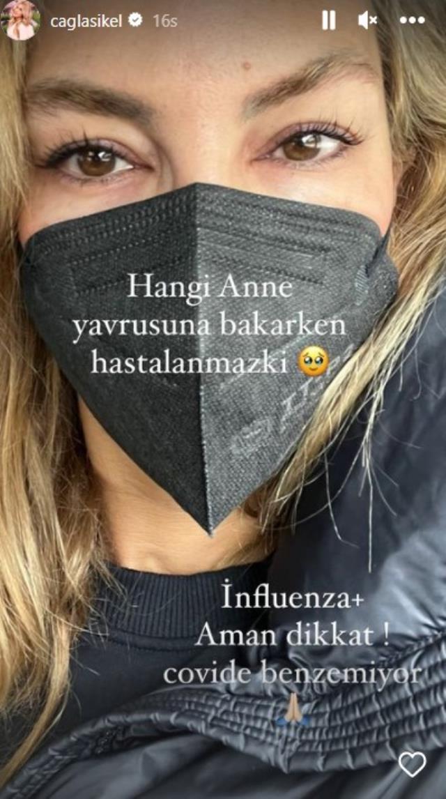 Çağla Şıkel kötü haberi böyle duyurdu Çağla Şıkel kötü haberi böyle duyurdu