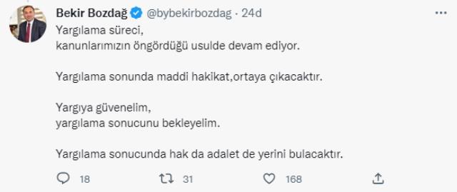 Bakan Bozdağ'dan Adalet Bakanlığı önünde konuşan Kılıçdaroğlu'na yanıt gecikmedi