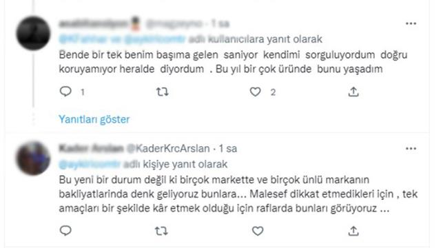 Görüntü 3 harfli marketlerin birinden! Pirinç paketinin içinde hareket eden kurtçukları vatandaş fark etti
