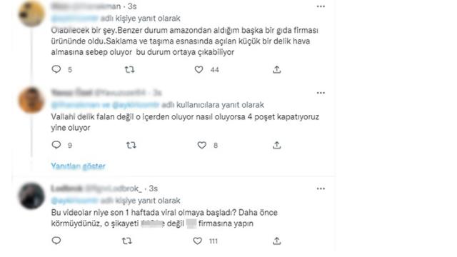Görüntü 3 harfli marketlerin birinden! Pirinç paketinin içinde hareket eden kurtçukları vatandaş fark etti
