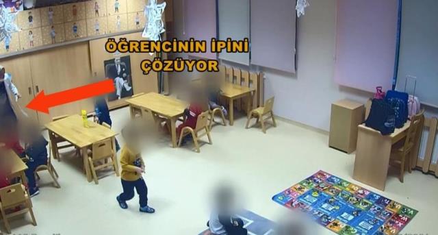 Türkiye'nin konuştuğu kreşten gelen yeni görüntüler pes dedirtti! Çocuğu sandalyeye bağlamışlar