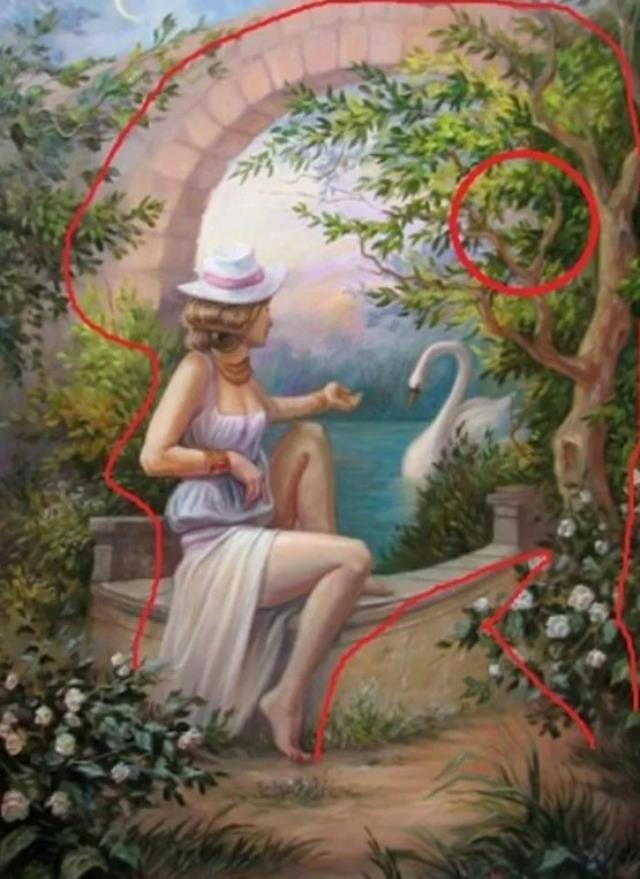 Bu görselde kadının sevgilisi ve yaşlı adamı bulabilmek için yüksek IQ'ya ihtiyacınız var Bu görselde kadının sevgilisi ve yaşlı adamı bulabilmek için yüksek IQ'ya ihtiyacınız var