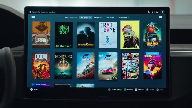 Elon Musk, Tesla'da Steam oyunlarının oynanabileceğini açıkladı