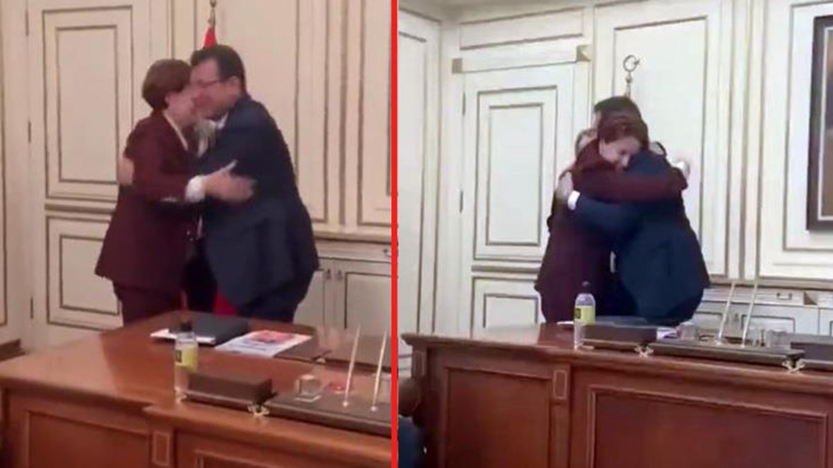 İmamoğlu'nun çağrısı sonrası Ankara'dan çıktı geldi! Akşener'den İBB Başkanı'na makamında moral ziyareti
