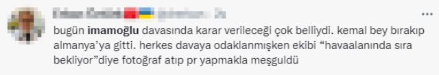 İmamoğlu'nun yargılandığı gün Almanya'ya giden CHP lideri Kılıçdaroğlu eleştirilerin hedefi oldu