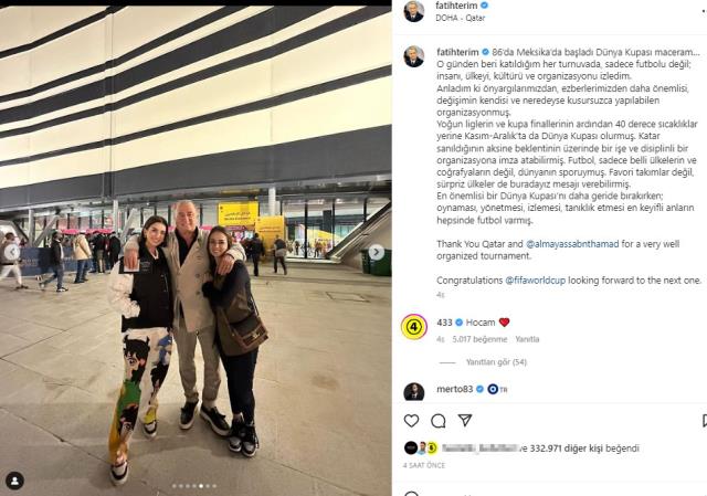 Ağzını bıçak açmayan Fatih Terim'den ses getiren paylaşım