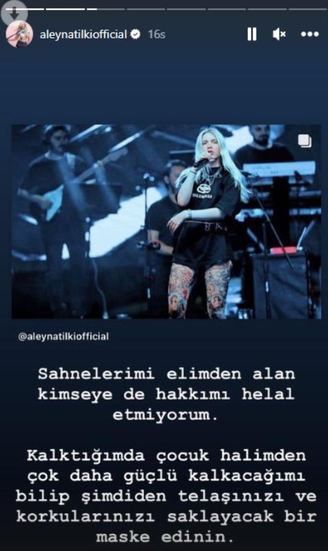 Aleyna Tilki artık şarkı söylemeyecek mi? Aleyna Tilki neden şarkı söylemeyecek? Aleyna Tilki hasta mı?