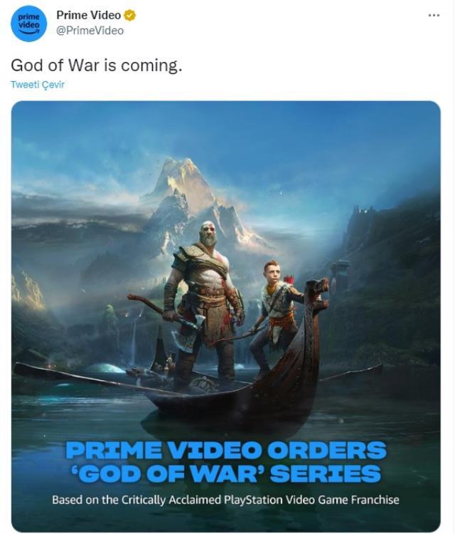 God of War dizisi resmen duyuruldu! Amazon ile anlaşmalar yapıldı