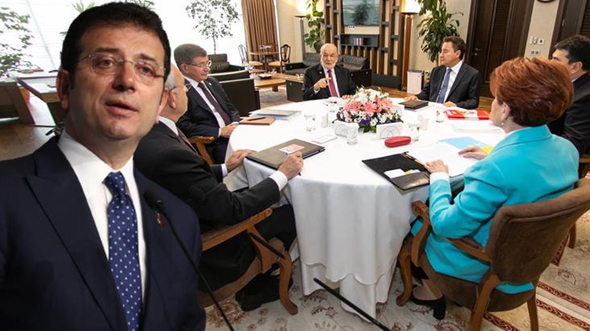 Buluşmaya dakikalar kala duyurdu! Altılı masa liderlerinden biri Saraçhane'ye gitmedi