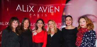 Türkiye'nin ilk lüks makyaj markası Alix Avien, basın mensuplarıyla bir araya geldi