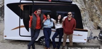 Film setinde rahatsızlanan Aslı Bekiroğlu, bir gün ambulansta kaldı