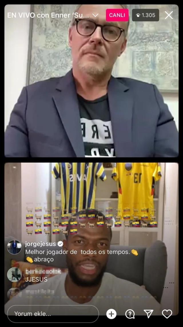 Valencia dondu kaldı! Canlı yayını Jorge Jesus bastı Valencia dondu kaldı! Canlı yayını Jorge Jesus bastı